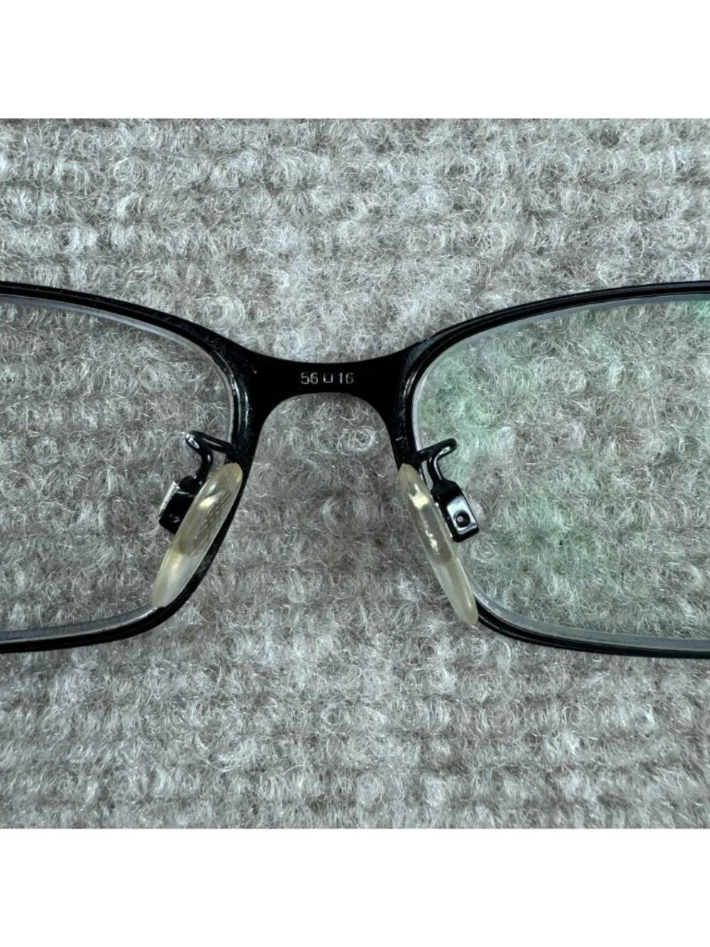 Burberry B 1329-D Rectangular Eyeglass Frames 56 16 145 Black Check Preppy